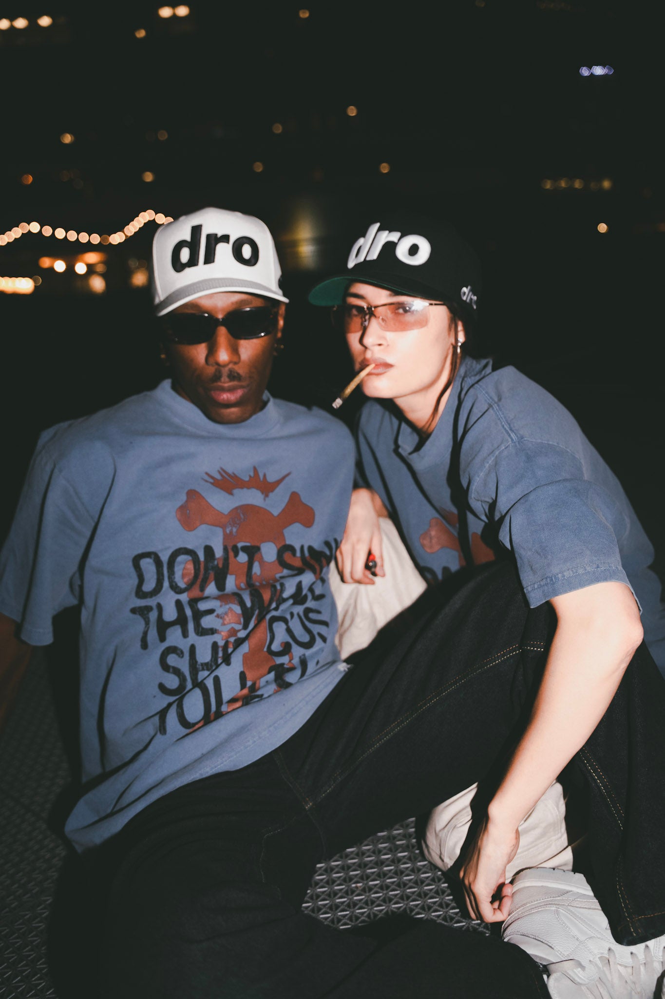DRO Don't Sink the Whole Ship Tee - Denim