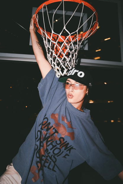 DRO Don't Sink the Whole Ship Tee - Denim