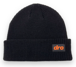 DRO Waffle Beanie - Black