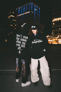DRO Tortuga Bay Pullover Hoodie - Faded Black