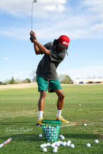 DRO Red and Black Unstructured Snapback - White Logo