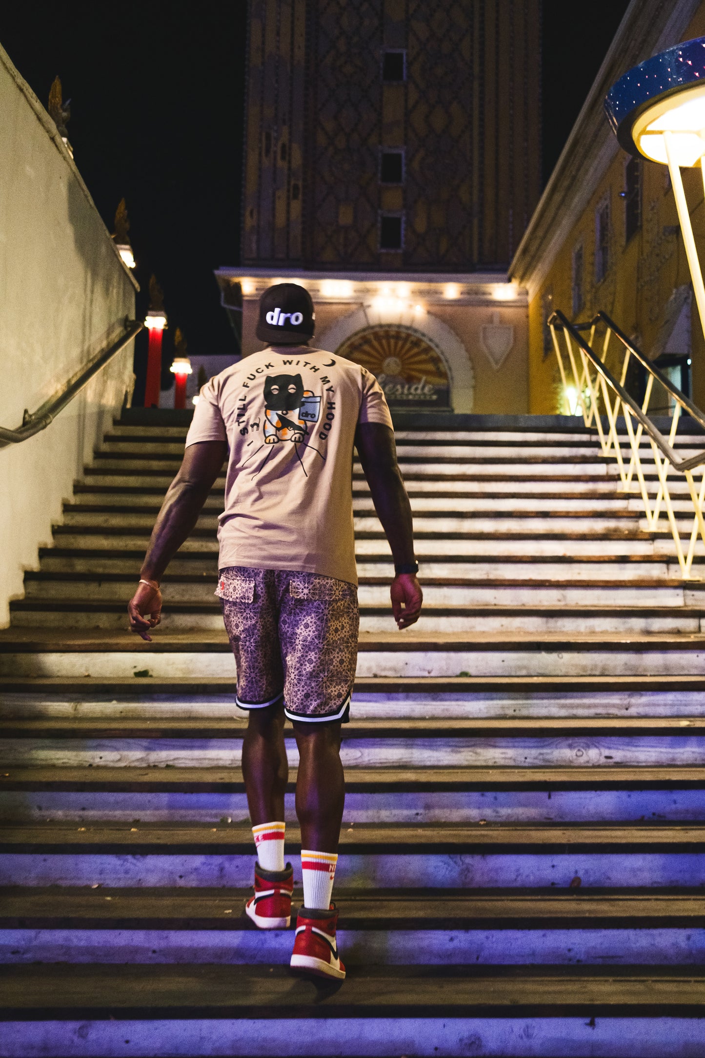 DRO Calico Tee - Sand