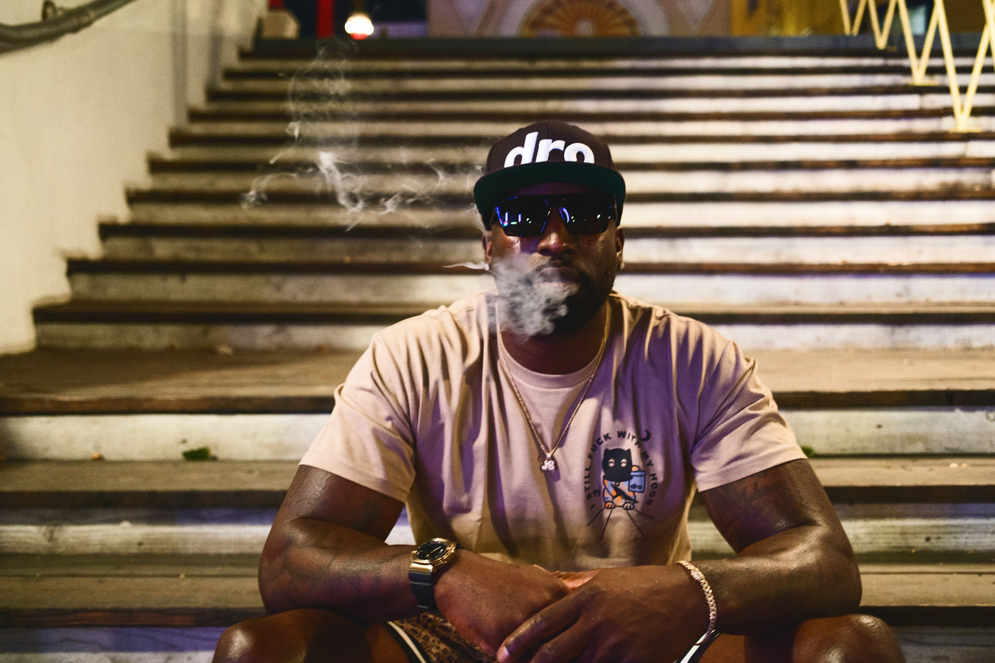 DRO Calico Tee - Sand