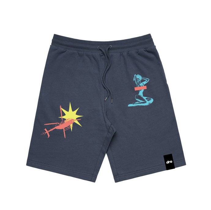 DRO Beach Club Shorts - Petrol Blue