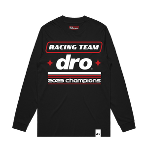 DRO Racing Team Long Sleeve Tee - Black