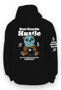 Dro X Riot Society - Bear Knuckle Hustle Pullover Hoodie - Black