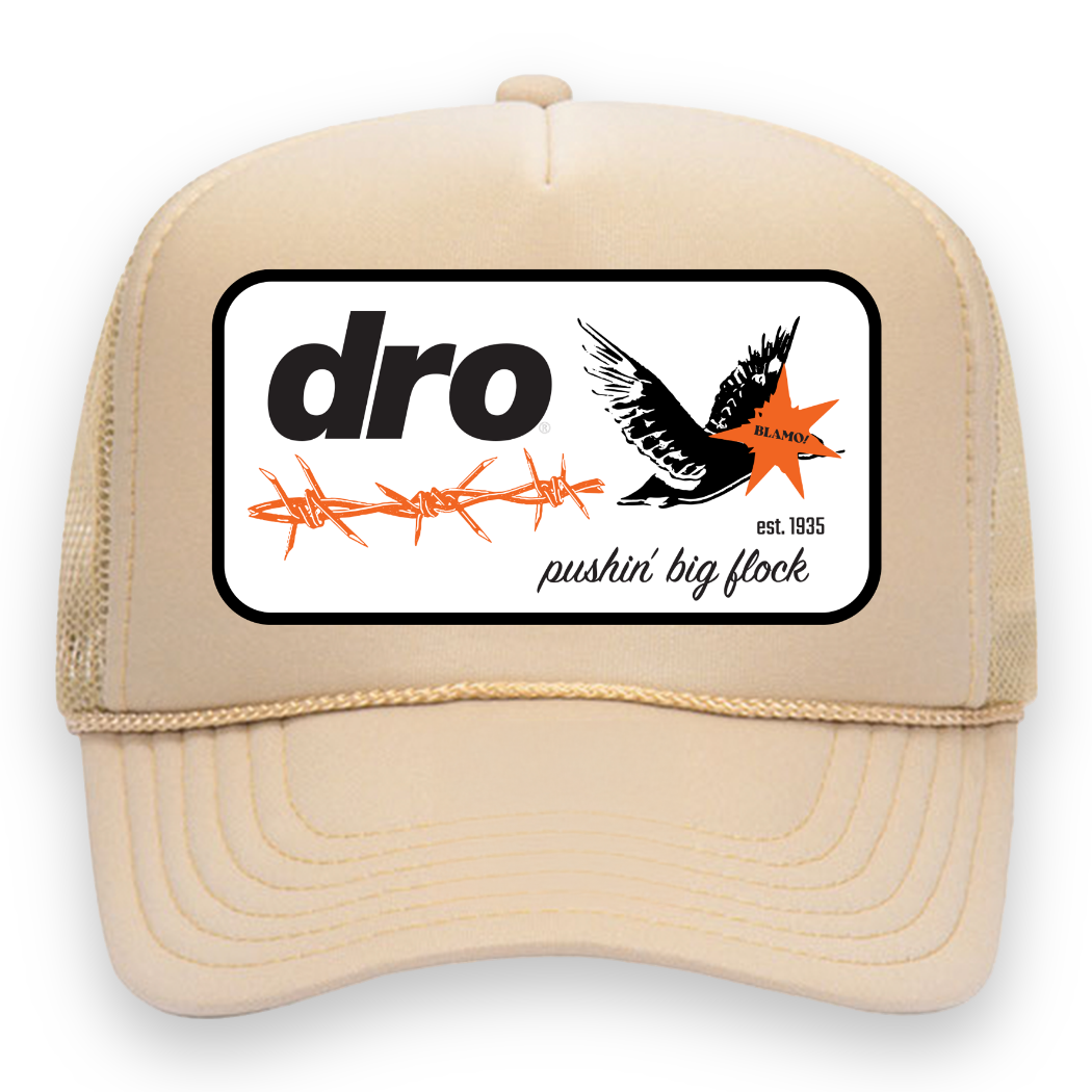 DRO Hunt Club Trucker Hat - Tan