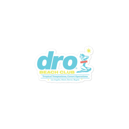 Beach Club Sticker