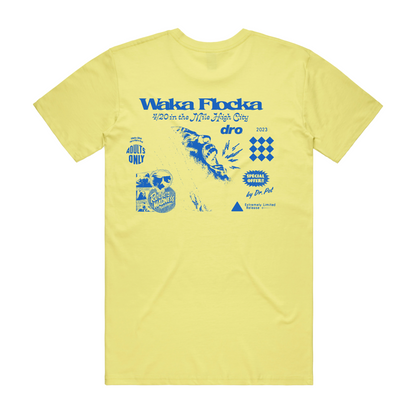 DRO X Waka Flocka 420 Tee - Lemonchello