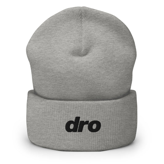 Black Logo Cuffed Beanie - Multiple Colors Available