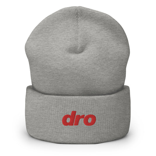 Red Logo Cuffed Beanie