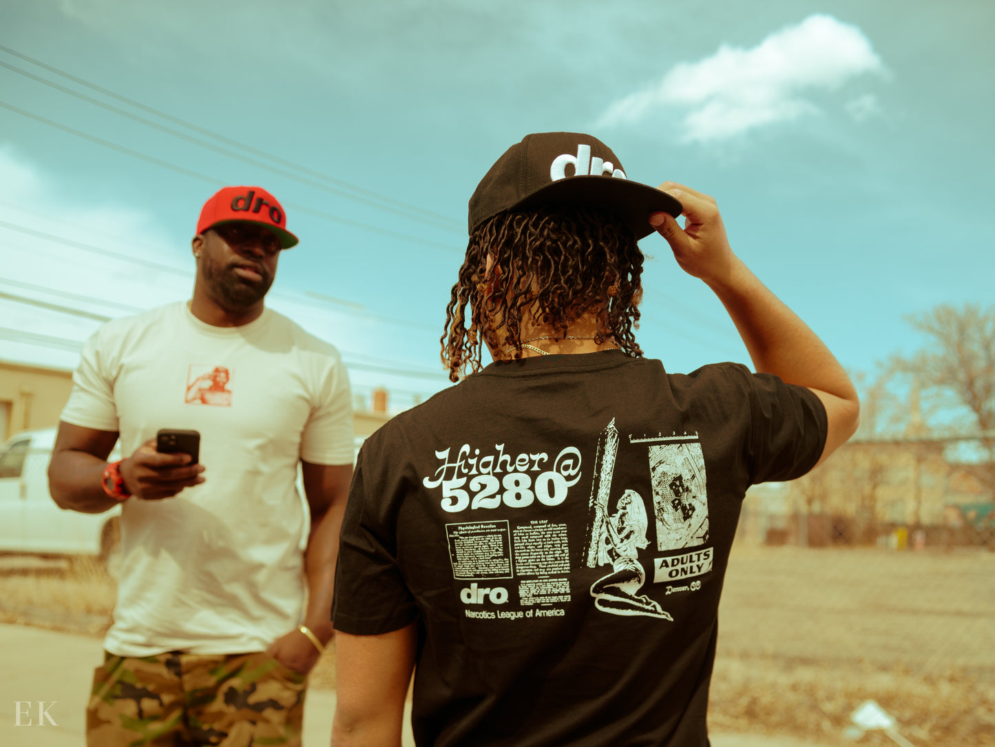 DRO X Waka Flocka 420 Tee - Bone