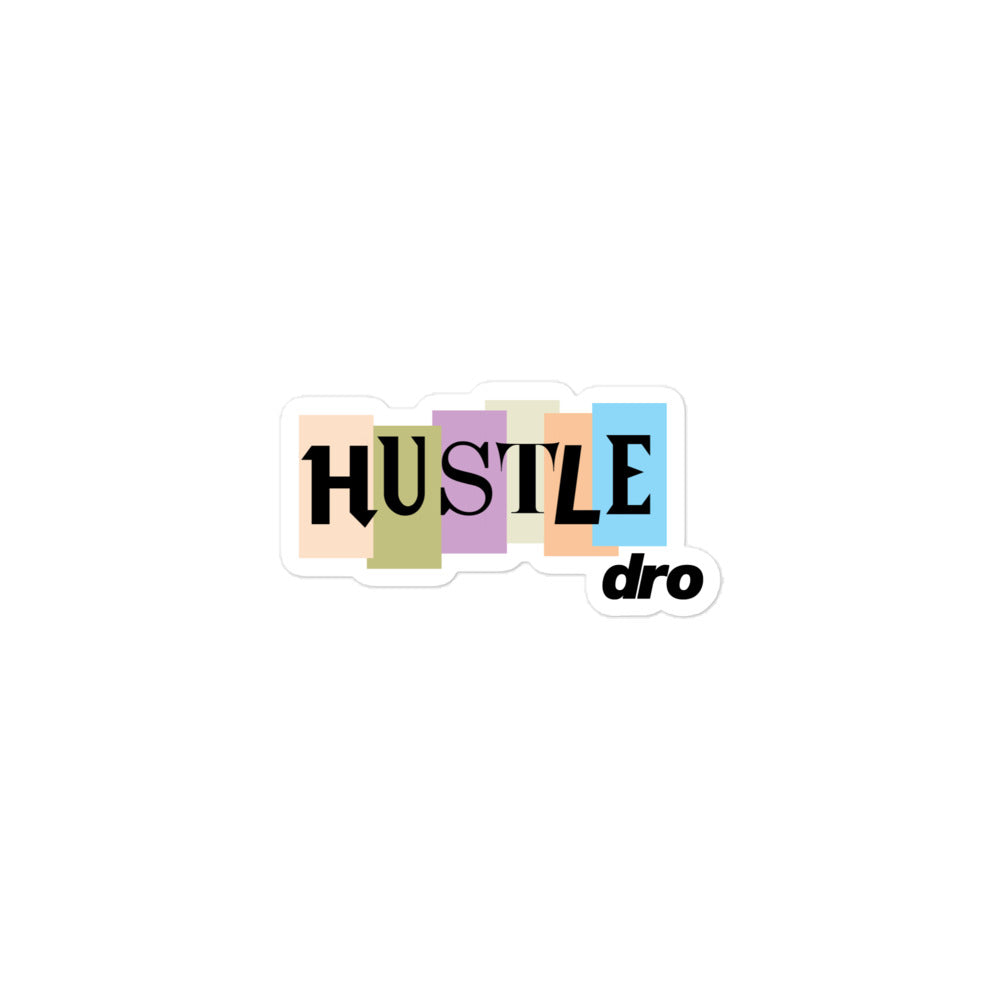 HUSTLE DRO Sticker