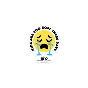 Stop Crying Sticker