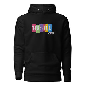 Hustle Embroidered Pullover Hoodie