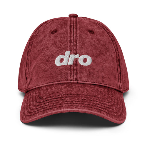 Custom Vintage Cotton Twill Cap - Multiple Colors Available